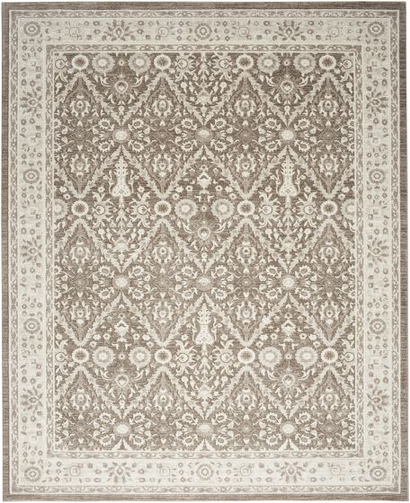 Eco Cycle ECY04 Ivory Mocha Area Rug