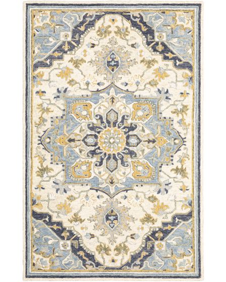 Alfresco 28402 Blue/Ivory Area Rug