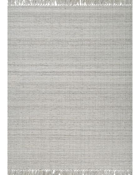 Ascot Windowpane Linen 5'x8' Area Rug