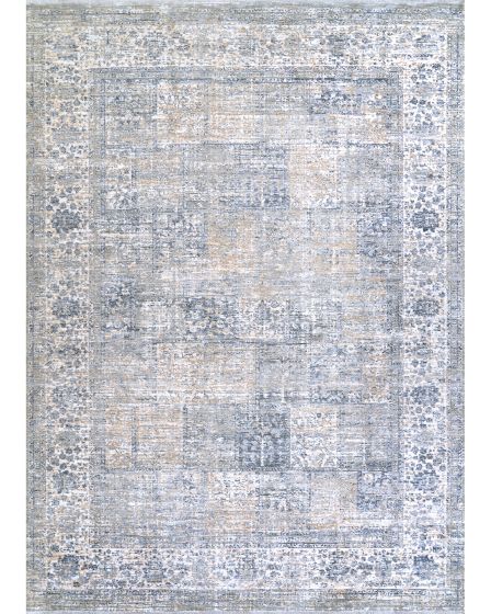 Couture Persian Garden Pewter-Mode Beige Rug