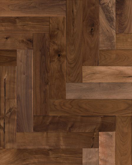 Revival Walnut Herringbone Rye 5" Hardwood