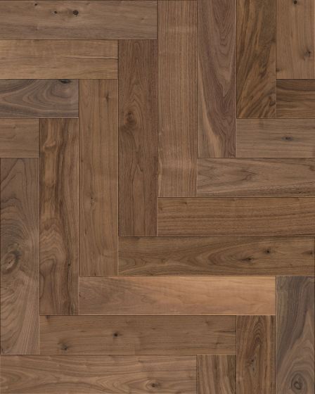 Revival Walnut Herringbone Era 5" Hardwood