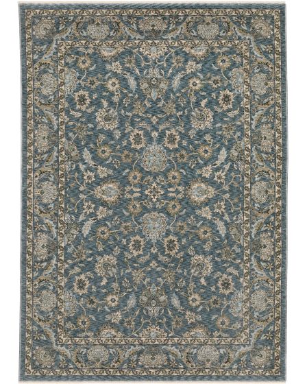 Aberdeen 70h Blue/Beige Area Rug