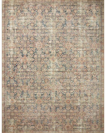 Aubrey AUB-01 Navy/Multi Area Rug