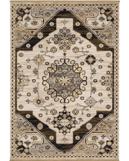 Acacia ACA04 Brown 2'x3' Area Rug