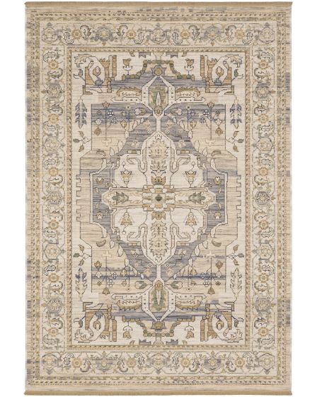 Acacia ACA07 Beige 2'x3' Area Rug