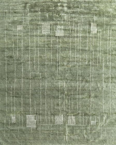 Agape 69HBF Green/Ivory 11'6"x15' Area Rug