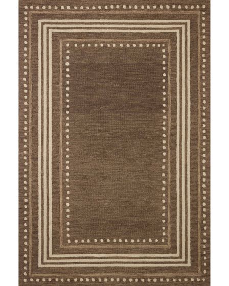 Alfie ALF-02 Bark/Natural 2'3"x3'9" Area Rug