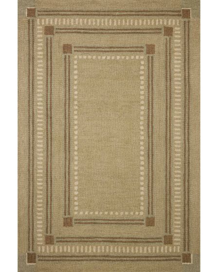 Alfie ALF-04 Green/Natural 2'3"x3'9" Area Rug