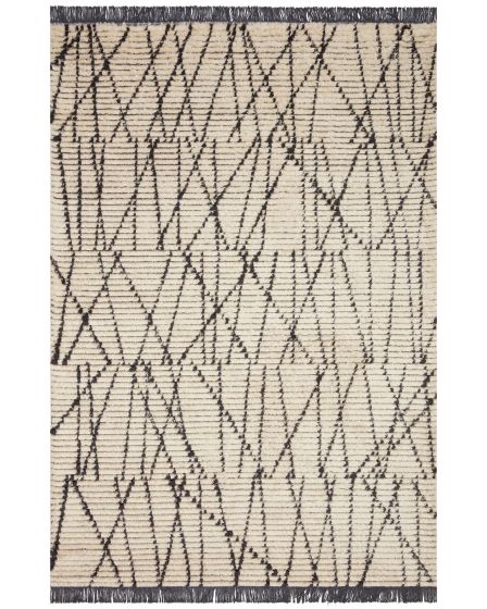 Alice ALI-01 Cream/Charcoal Area Rug