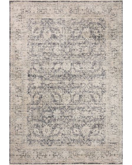 Alie ALE-05 Charcoal/Beige Area Rug