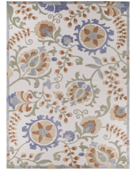 Aloha ALH17 Ivory Blue Area Rug