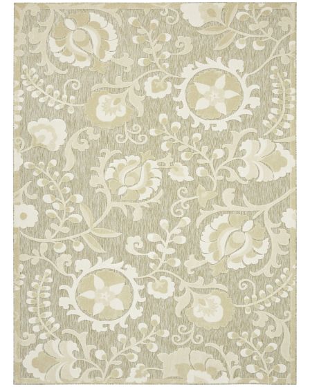 Aloha ALH17 Ivory Sage 2'8"x4' Area Rug