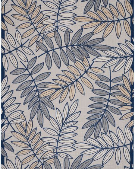 Aloha ALH18 Ivory/Navy Area Rug