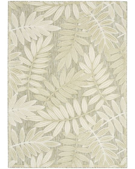Aloha ALH18 Ivory Sage 2'8"x4' Area Rug