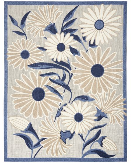 Aloha ALH33 Blue Grey Area Rug