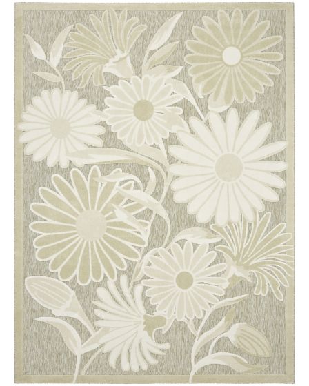 Aloha ALH33 Ivory Sage 2'8"x4' Area Rug
