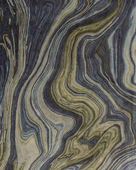 Amira 8631F Blue/Ivory/Green Rug