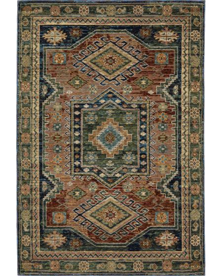 Andorra 2442a Blue/Multi Area Rug