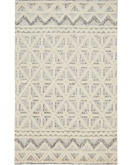 Anica 8007F Ivory/Black Area Rug