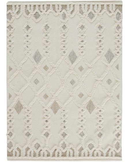 Anica 8011F Ivory/Tan/Silver Area Rug