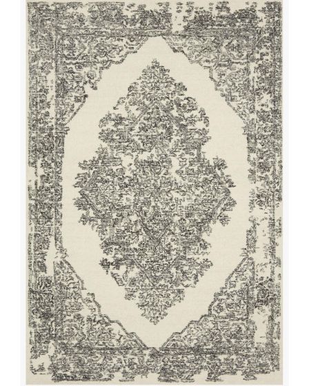 Annie ANN-02 White/Black Area Rug