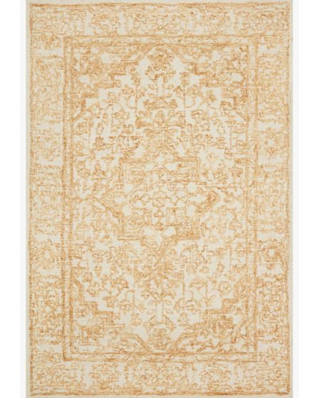 Annie ANN-03 White/Gold Area Rug