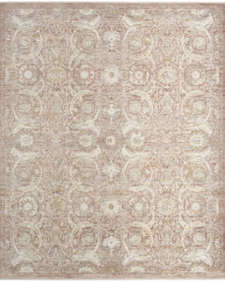 Antique Fusion ANF03 Brick 3'11"x5'10" Area Rug