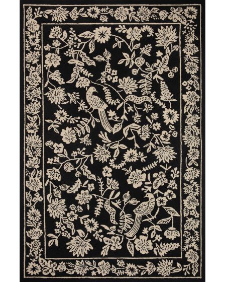 Arboretum ARB-01 Black Area Rug
