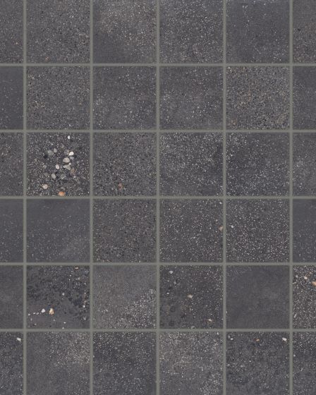 Area 51 Black Matte Glazed Porcelain 24"x48" Paver Tile