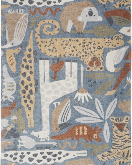 Astra Machine Washable ASW01 Multicolor Rug