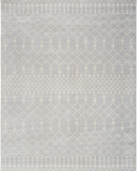 Astra Machine Washable ASW10 Grey Area Rug