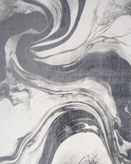 Astra Machine Washable ASW15 Ivory Grey Rug