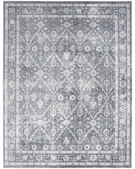 Astra Machine Washable ASW16 Dark Blue Rug