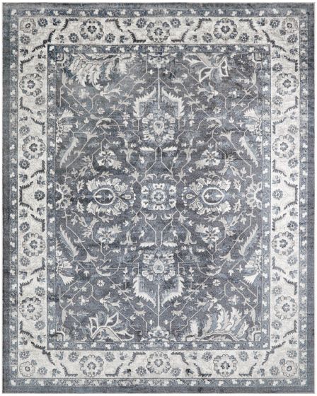 Astra Machine Washable ASW20 Slate 3'3"x5' Area Rug