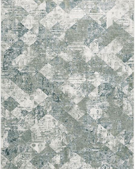 Atwell 3868F Green/Ivory Area Rug