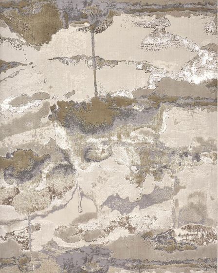 Aura 3737F Gray/Ivory/Gold Area Rug