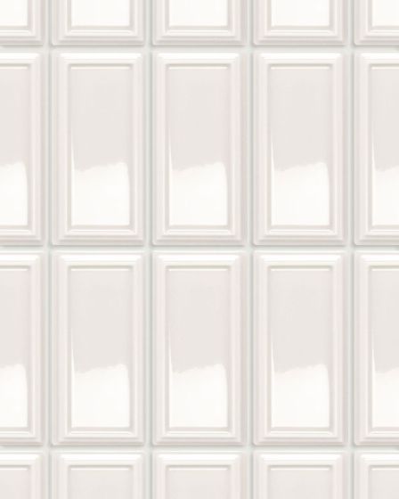 Baroque Bianco Glossy Ceramic Tile