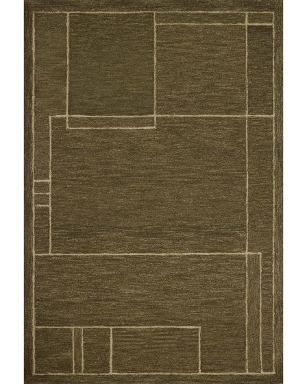 Barrow BAR-01 Olive/Natural 2'3"x3'9" Area Rug