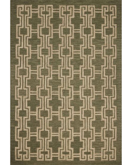 Barrow BAR-02 Moss/Beige 2'3"x3'9" Area Rug