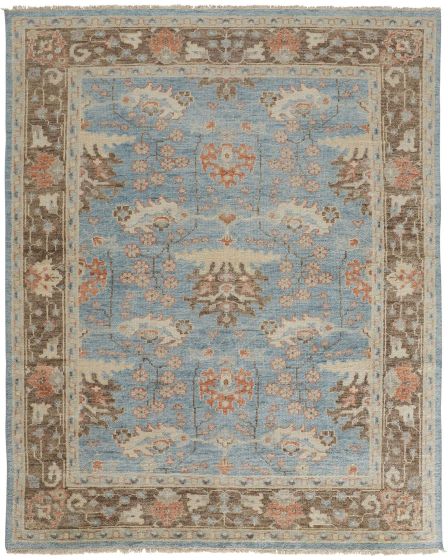 Beall 6710F Blue/Brown Area Rug