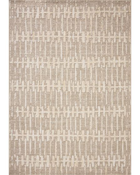 Bexley BEX-02 Taupe/Natural 2'7"x4' Runner Rug