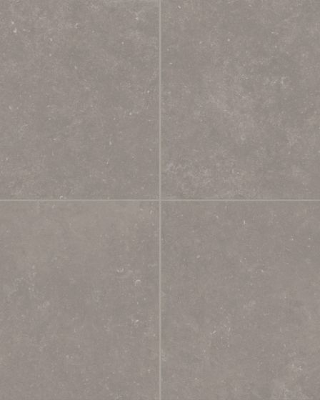 Bluerun Atlas Gray Matte Glazed Porcelain 24"x24" Rectified Field Tile