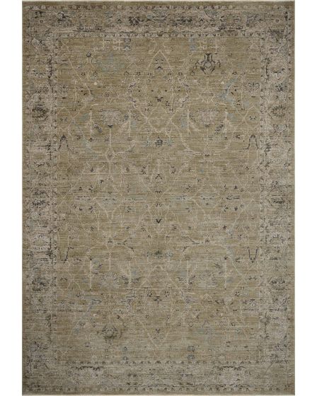 Briar BRR-02 Olive/Stone 2'6"x4'0" Runner Rug
