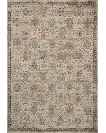 Briar BRR-04 Ivory/Multi 2'6"x4'0" Runner Rug