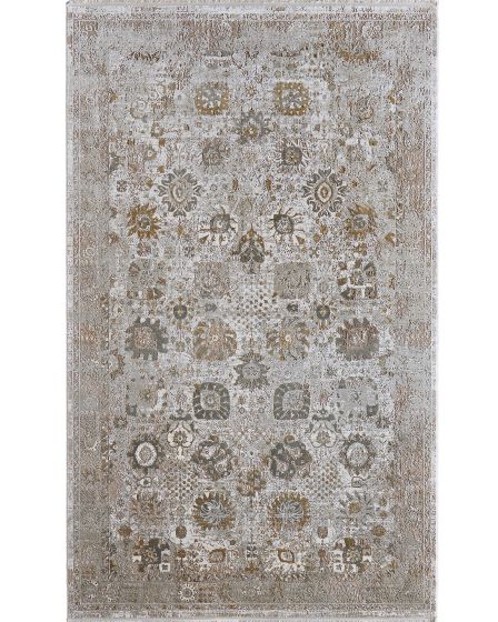 Cadiz 39SZF Ivory/Gray/Gold 11'6"x14'6" Area Rug