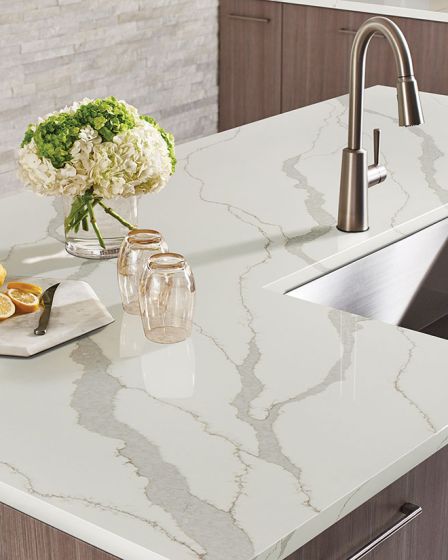 MSI Calacatta Idillio - Quartz Countertop | Carpet Exchange