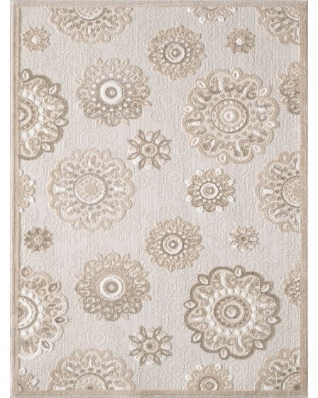 Calla 6933 Taupe Area Rug