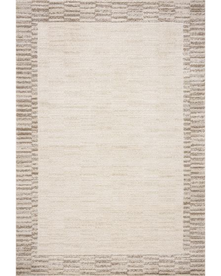 Calvin CLV-04 Ivory/Pebble 2'3"x3'10" Area Rug