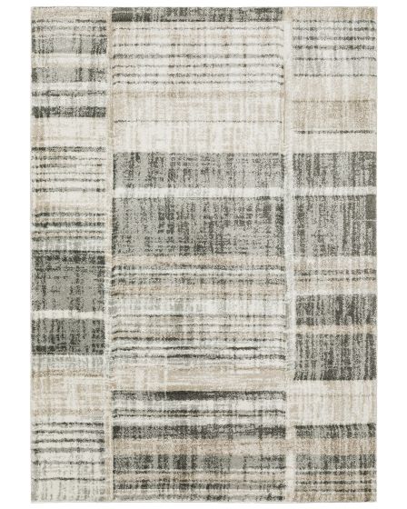 Cambria 55x Beige/Charcoal Area Rug